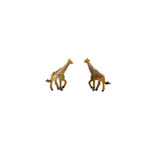 Giraffe post earrings