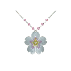 Cherry blossom large necklace