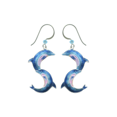 Twin Dolphins earrings