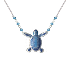 Flatback Hatchling Sea Turtle small necklace 