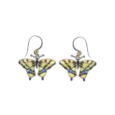 Swallowtail Butterfly earrings 