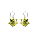 Frog Yellow earrings