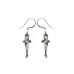Koi/Black & White earrings