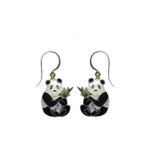 Panda & Bamboo earrings