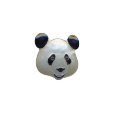 Panda Face pin