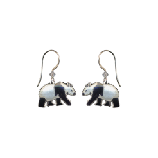 Panda Walking earrings