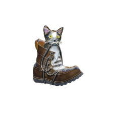 Cat Puss N Boot pin