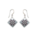 Quilt Purple (Dolly Madison earrings