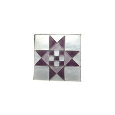 Quilt Purple (Dolly Madison) pin