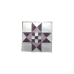 Quilt Purple (Dolly Madison) pin