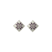 Quilt Purple (Dolly Madison) post earrings