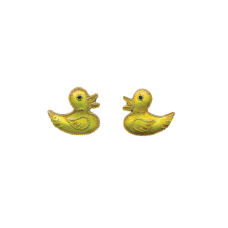 Rubber Duck post earrings