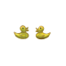 Rubber Duck post earrings