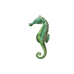 Seahorse Green pin 