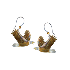 Bald Eagle earrings