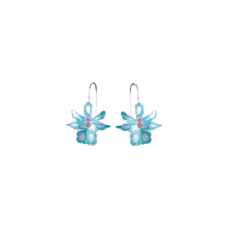 Orchid turquoise earrings