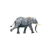 Elephant pin 