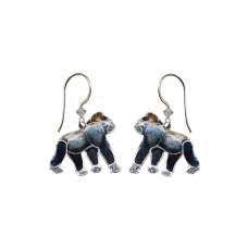 Gorilla earrings
