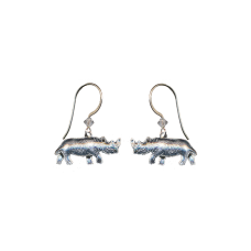 Rhinoceros earrings