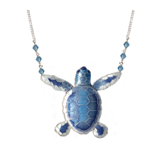 Flatback Hatchling Sea Turtle large necklace