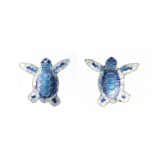 Flatback Hatchling Sea Turtle post earrings