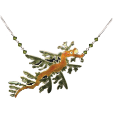 Seadragon Leafy necklace