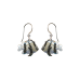 Three-striped Damselfish earrings