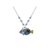 Blue Tang small necklace 