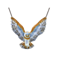 Barn Owl large necklace