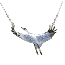 Whooping Crane large necklace