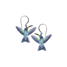 Broad-billed Hummingbird earrings