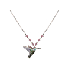 Magnificent Hummingbird small necklace