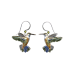 Black-chinned Hummingbird earrings