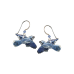 Blue Jay earrings