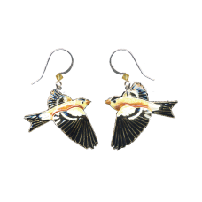 Goldfinch earring