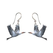 Sandhill Crane Earrings