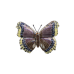 Mourning Cloak Butterfly Pin