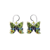 Sunset Moth earrings