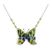 Sunset Moth large necklace