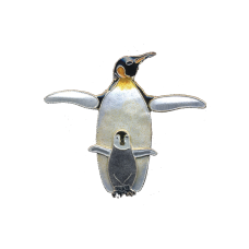 Emperor Penguin & Chick Pin