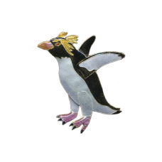 Rockhopper Penguin Pin