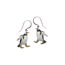 Gentoo Penguin earrings
