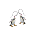 Gentoo Penguin earrings