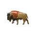 Buffalo-Bison pin