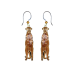 Meerkat earrings 