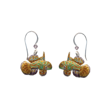 Mandarin Fish earrings