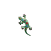 Art Gecko pin
