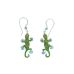Gecko earrings 