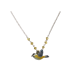 Chickadee (Bright Yellow) small necklace