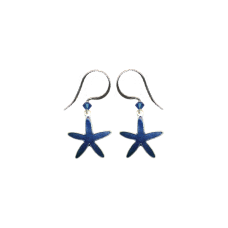 Sea Star (Dark Blue) earrings
